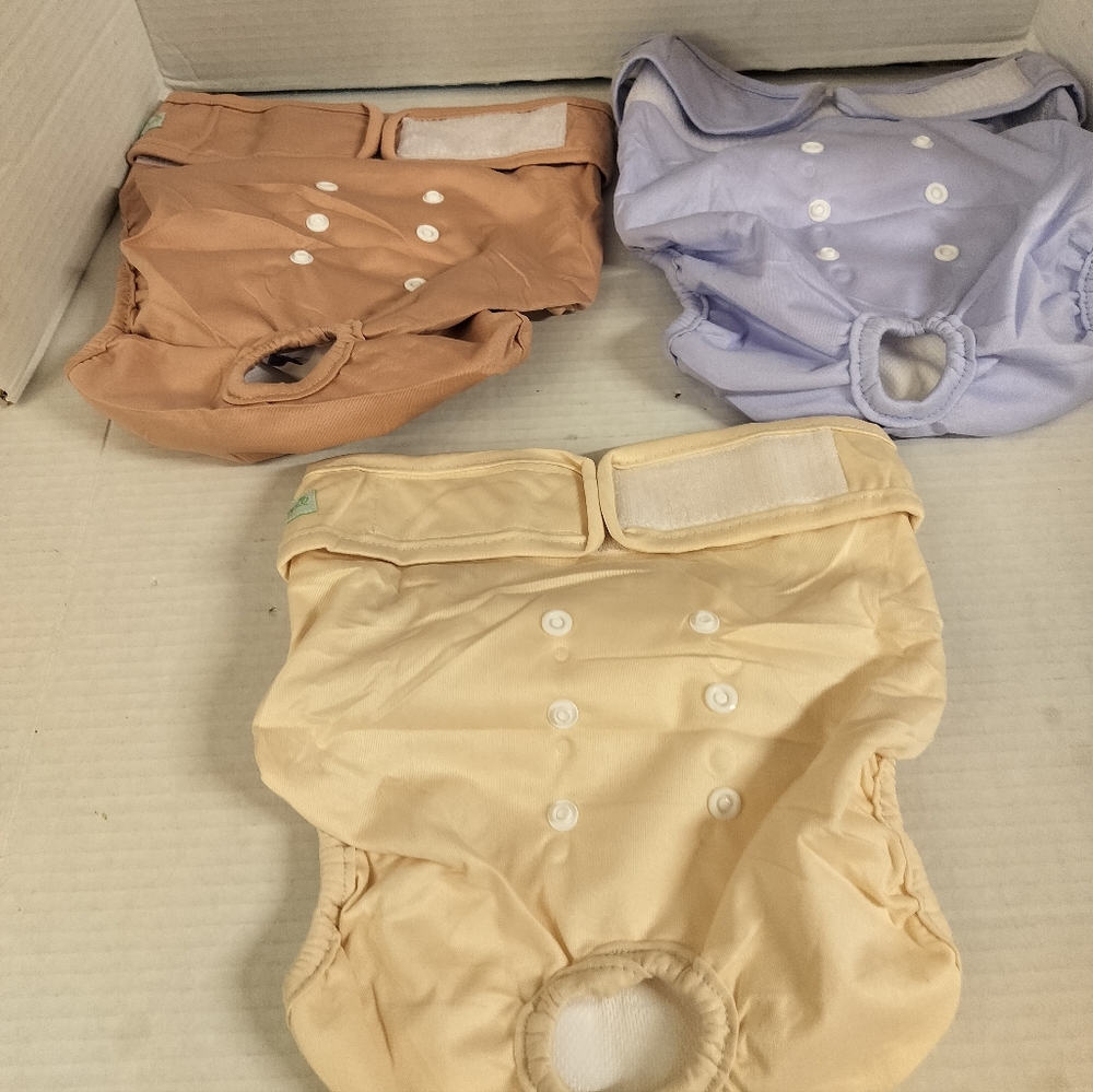 Wegreeco Female Doggie Diapers Lot Of 3